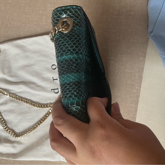 Sandro snakeskin Lou small model bag - Picture 8 of 9